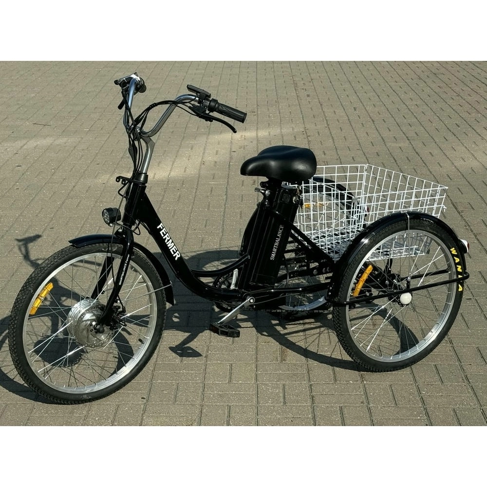 Трехколесный электровелосипед SmartBalance Fermer Чёрный 3